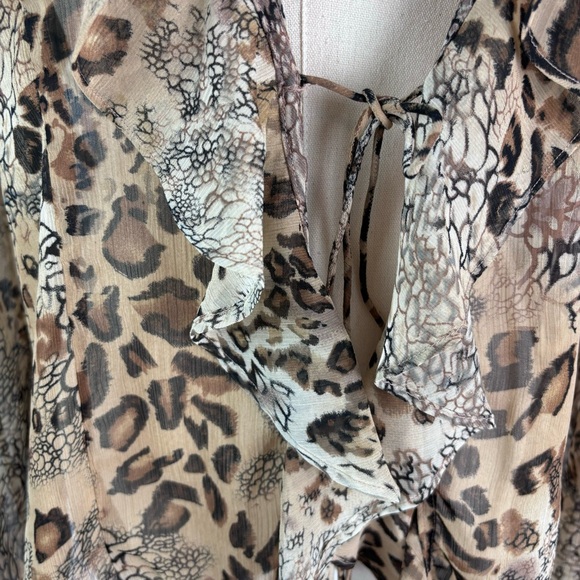 Coldwater Creek sheer top - Picture 2 of 4